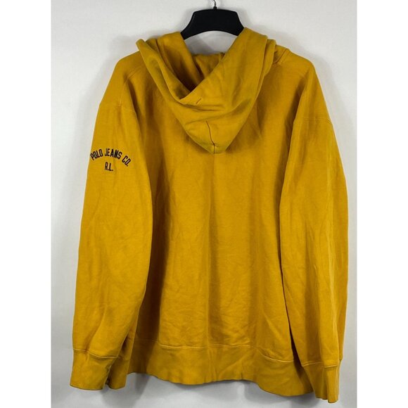 VNTG Ralph Lauren Polo Jeans Company R.L. Fleece Full Zip Hooded Jacket XXL E11 - Picture 2 of 7